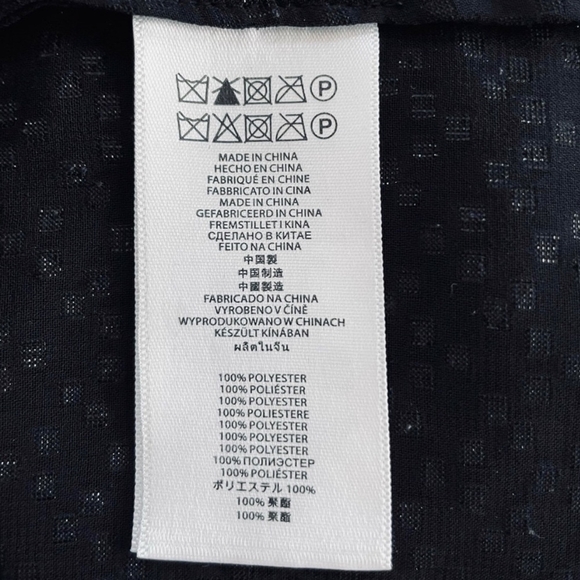 MICHAEL KORS Black Fuzzy Sparkle Textured Blouse
Women's Long Sleeve Shirt Top - Picture 7 of 7